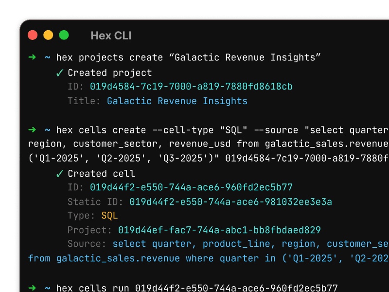 Works in any terminal