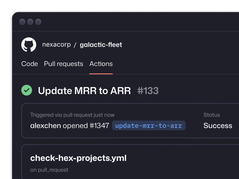 Orchestrate and automate