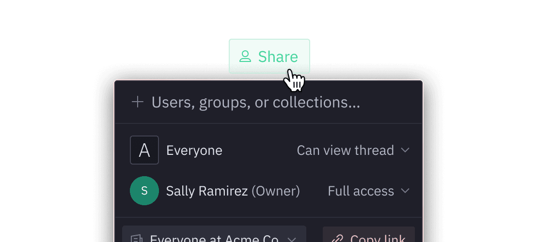 Collaboration-first