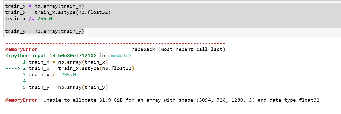 A Jupyter Notebook running out of memory on 30GB of data