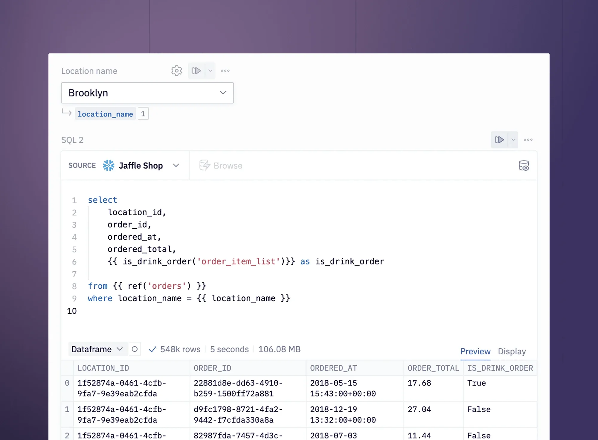 dbt-sql