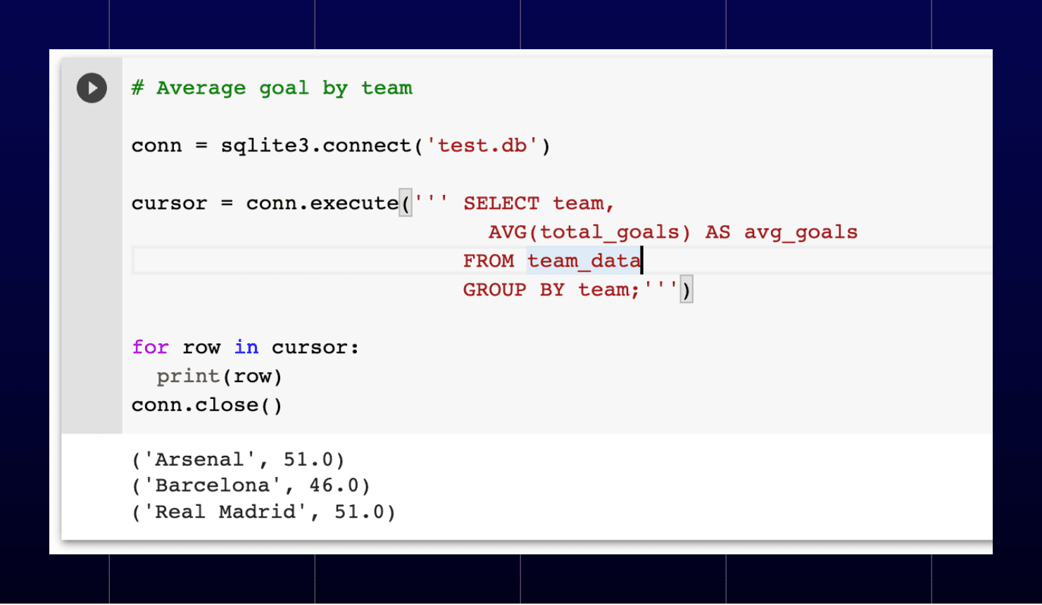 This is not an acceptable SQL editing experience.